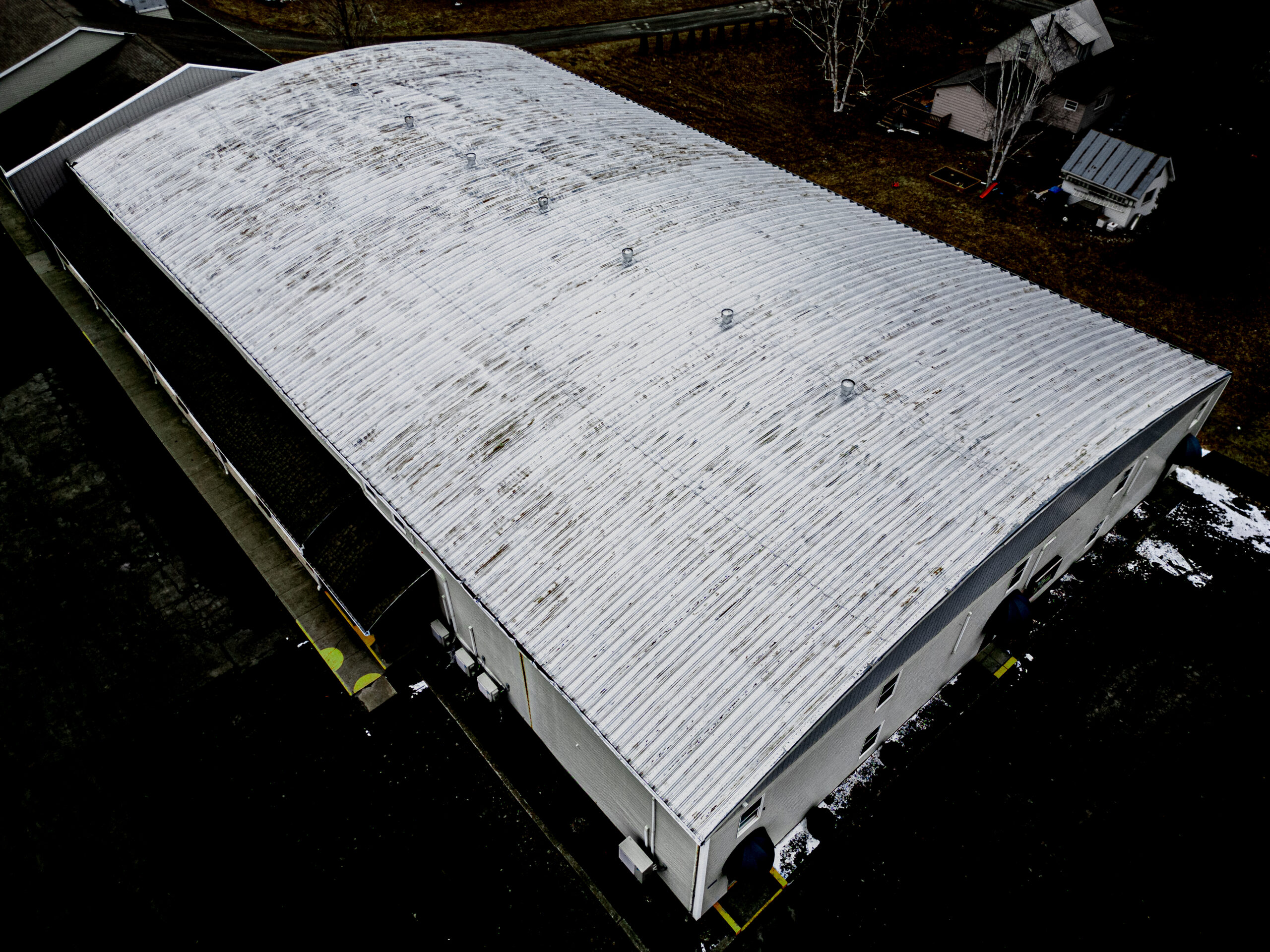 NBBI main building roof in need of recoating
